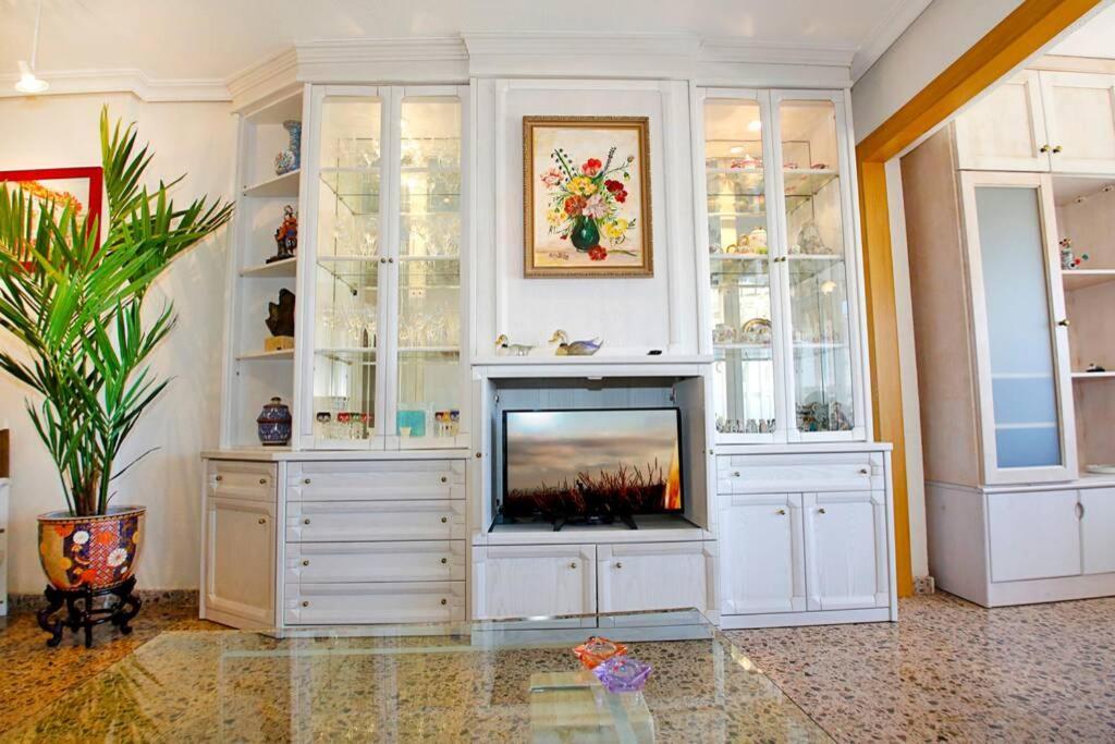 Garden Apartment With Pool And Ac Аликанте Екстериор снимка